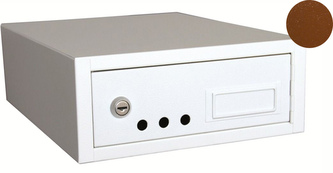 Poštovní schránka WETRA-XT Duplex PS08-4, hnědá