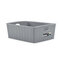 Elegance 31003 Úložný koš L High, šedý