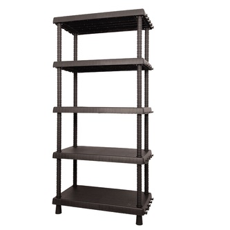 Regál DAVIDE, variabilní výška polic, šířka 82 cm