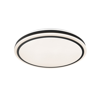 Světlo stropní Onyx KS RC, Bílá-Černá