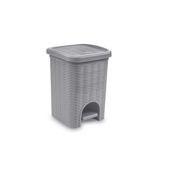 Odpadkový koš do koupelny Elegance 6l, šedý