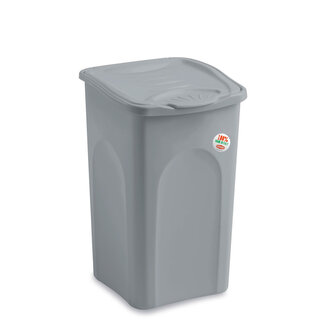 Koš na prádlo Primavera 38 l, šedý