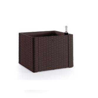 Truhlík samozavlažovací Natural Deluxe 35 l, hnědý