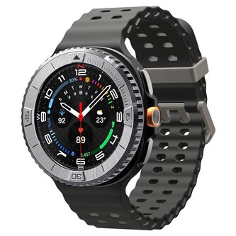 Spigen Bezel Tune (Pilot), silver - Samsung Galaxy Watch 8 Classic 46mm