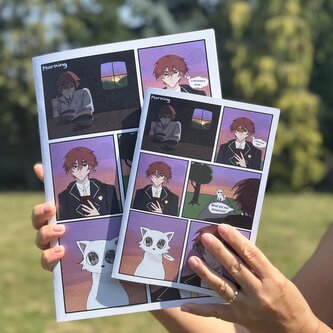 Be Nice EKO školní ekologický sešit 534/A5 linkovaný - Anime