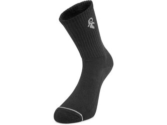 Ponožky CXS SportSocks, černé, 3 pack, vel. 44-47
