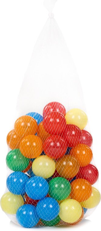 CHIPOLINO Barevné hrací míčky v síťce 50ks
