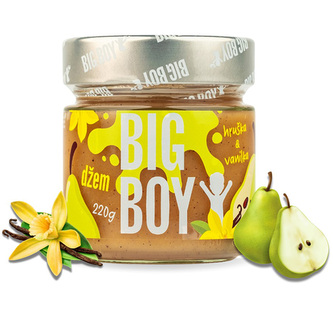 Big Boy Džem 220 g hruška vanilka (vanilka-hruška)