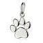 ZB91585 Stříbrný přívěsek psí tlapka - zvířátka