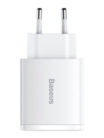 Baseus CCXJ-E02 Compact Quick Nabíječka USB-C 30W White (Pošk. Balení)