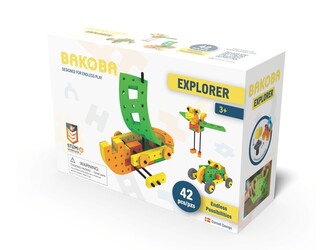 BAKOBA Explorer 42 dílů, pěnová stavebnice