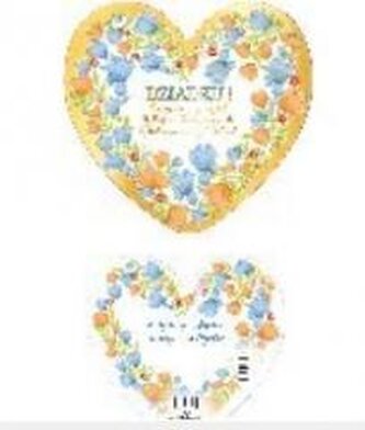 Laurka dwustronna Serce Dziadek - Magiczne kwiaty