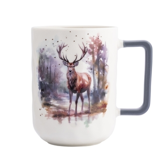 KUBEK WYSOKI NBC 450 ML DEK. JELEŃ B