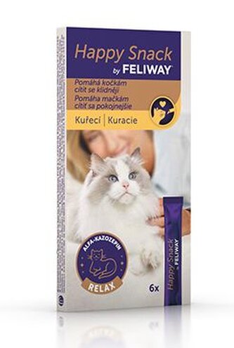 Feliway Happy Snack Kuřecí 6x15g