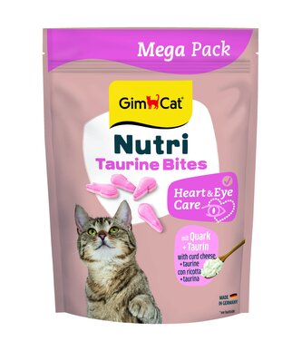 GIMCAT NUTRI TAURINE BITES tablety s tvarohem 425 g