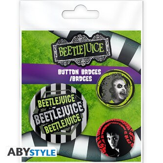 Beeltejuice Set odznáčků