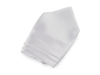 Saténový kapesníček do saka v krabičce - 1 ks - 21 (21) bílá