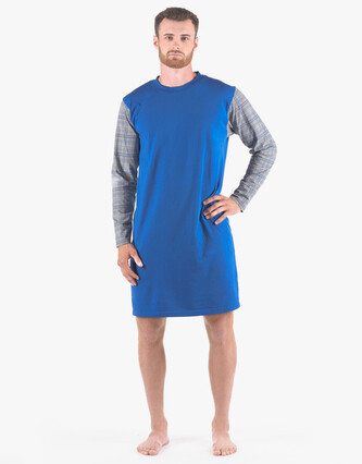 Pánská noční košile Gino vícebarevná (79179-DBMMxG) L