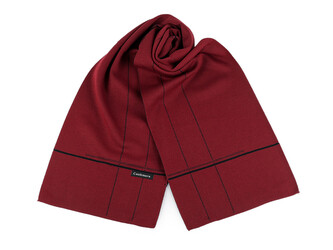 Pánská šála 30x170 cm - 1 ks - 28 bordó sv.