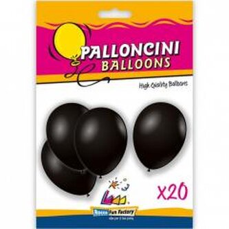 Balony czaren 26cm 20szt