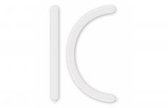 Balony do modelowania białe 150cm 100szt