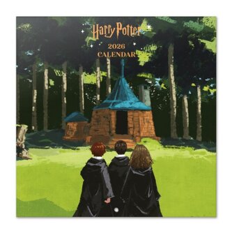 Oficiální nástěnný kalendář 2026 s plakátem: Harry Potter (SQ 30 x 30|60 cm)