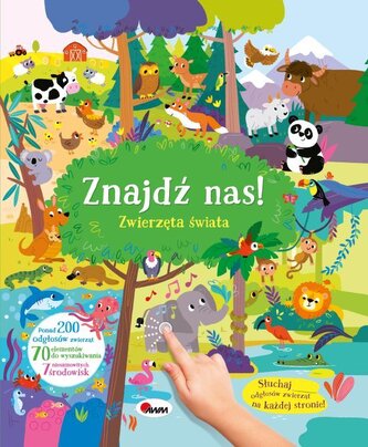 Zwierzęta świata. 200 dźwięków. Znajdź nas!