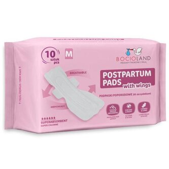 1561 PODKŁADY POPORODOWE WYSOKOCHŁONNE 10SZT M BL156