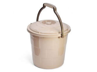 Vědro 10L PH s víkem TRG béžová