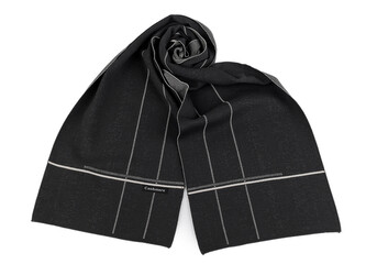 Pánská šála 30x170 cm - 1 ks - 30 šedá tmavá