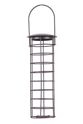 Krmítko venk. na loj.koule kov fialová 39cm Zolux