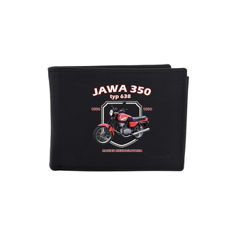 Kožená peněženka Striker Jawa 350/638 - černá