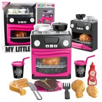 Kuchenka zabawkowa z piekarnikiem i akcesoriami