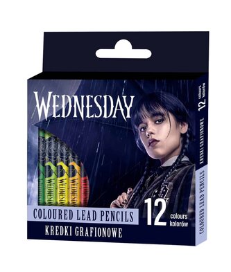 Wednesday pastelky progreso 12 barev