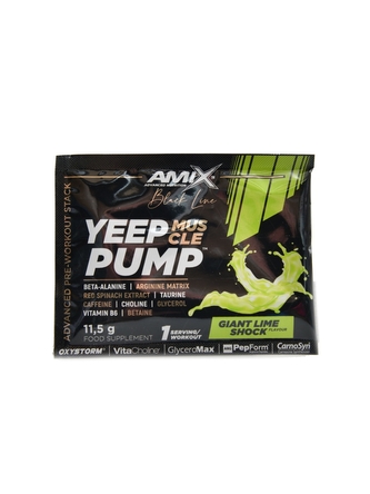 Amix - Black line Yeep pump NO CAFF 12 g - pear strike