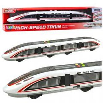 Pociąg pasażerski pośpieszny otwierane drzwi