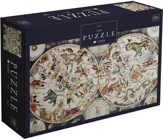 INTERDRUK Puzzle Maps 1: Znamení zvěrokruhu 1000 dílků