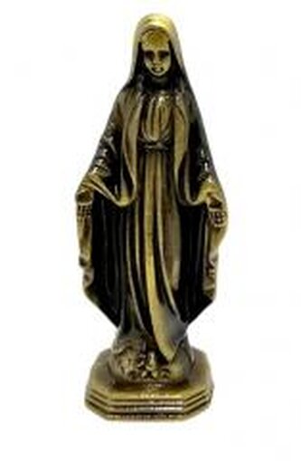 Figurka metalowa Matka Boża 6cm