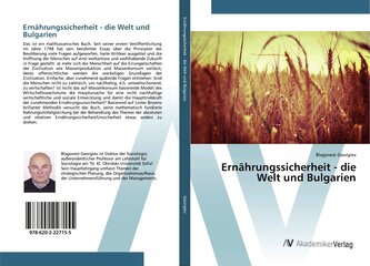 Ernährungssicherheit - die Welt und Bulgarien