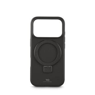 White Diamonds Mag Urban Stand Case, kryt pro Apple iPhone 17 Pro, MagSafe kompatibilní, černý