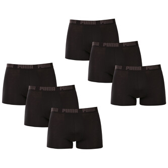 6PACK pánské boxerky Puma černé (701227792 001) L