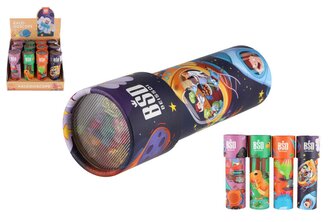 Kaleidoskop - Krasohled Dinosaurus papír 17cm 4 barvy 12ks v boxu