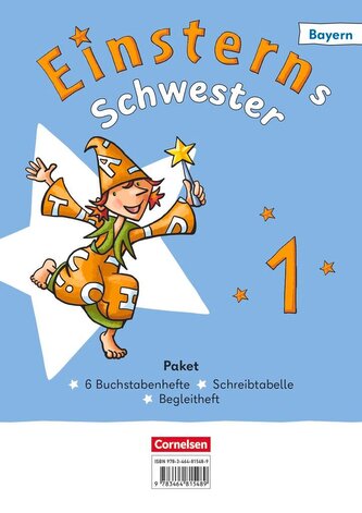 Einsterns Schwester 1. Jahrgangsstufe - Erstlesen - Ausgabe Bayern 2025 - 6 Buchstabenhefte im Paket - Mit Schreibtabelle und Be