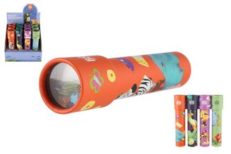 Kaleidoskop - Krasohled Zvířata papír 19cm 4 barvy 12ks v boxu