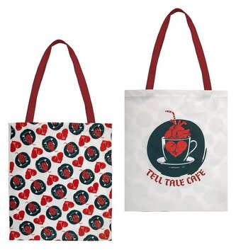 Wednesday Látková taška - Tell Tale Cafe