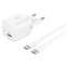Belkin BOOST CHARGE™ 25W USB-C Power Delivery PPS nabíječka, 1m USB-C/USB-C kabel bílá
