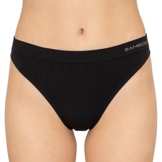 Dámské bambusové kalhotky Gina černé (00037) L