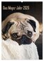 Das Mops-Jahr 2026 (Wandkalender 2026 DIN A2 hoch), CALVENDO Monatskalender
