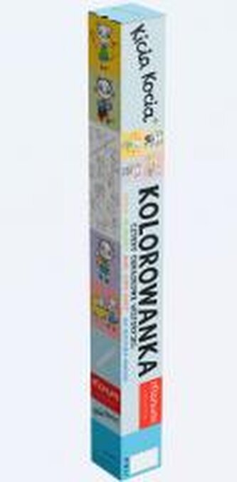 Kolorowanka podłogowa XXL. Kicia Kocia. Dzień..