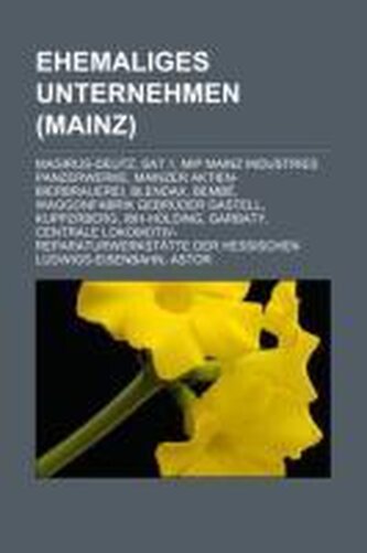 Ehemaliges Unternehmen (Mainz)